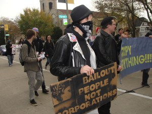 Students & Allies March at UW-Milwaukee Nov. 2.