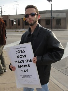 At Occupy Green Bay march Nov. 5, 2011, Green Bay, WI. At Occupy Green Bay march Nov. 5, 2011, Green Bay, WI.