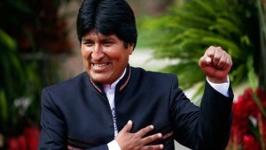 President Evo Morales of Bolivia. [Reuters photo]