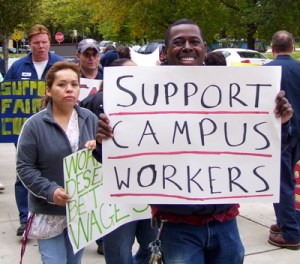 support workers sign