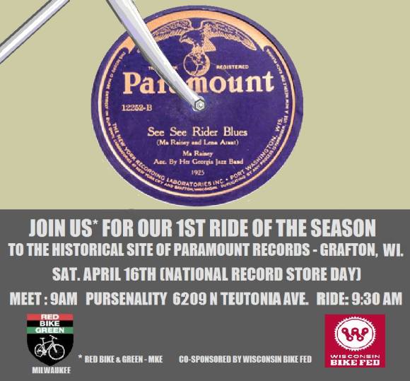 Red Bike Green April 16 2016