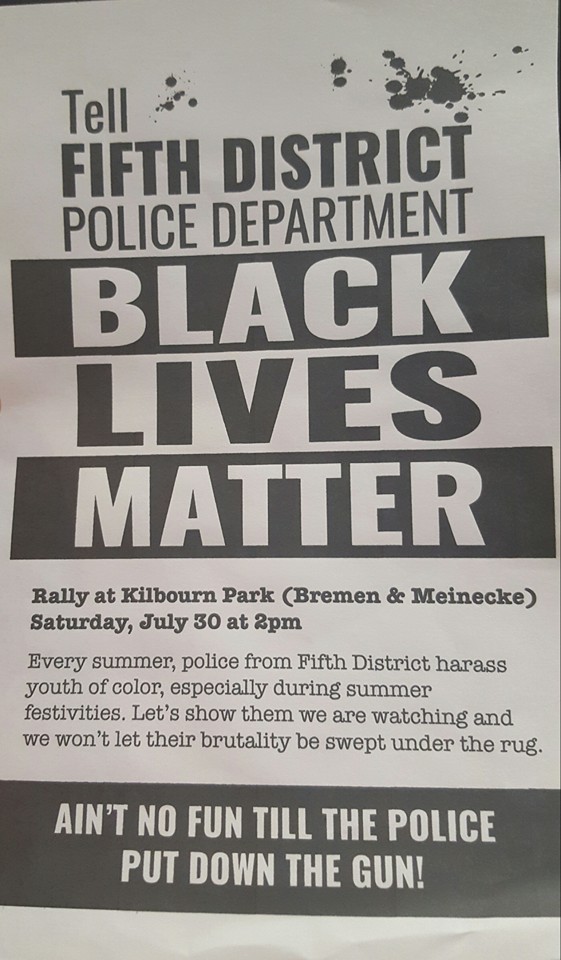 July_30_2016_Protest_Fifth_District_Milwaukee