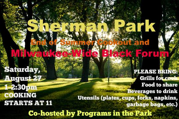 Shermap Park Black Forum August 27 2016