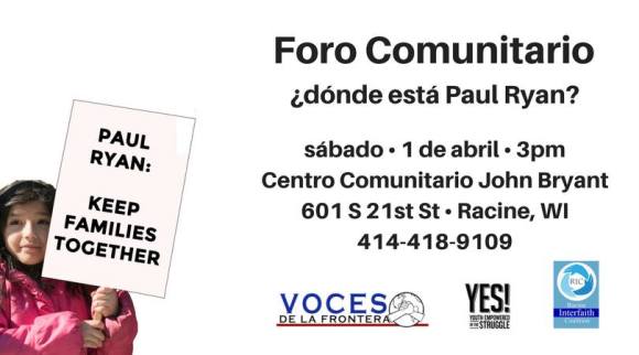 April 1 2017 Voces YES Racine
