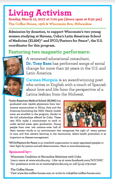 Living Activism March 12 2017 Milwaukee