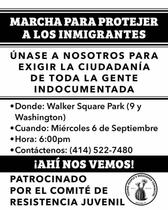 DACA Milwaukee YPRC September 6 2017