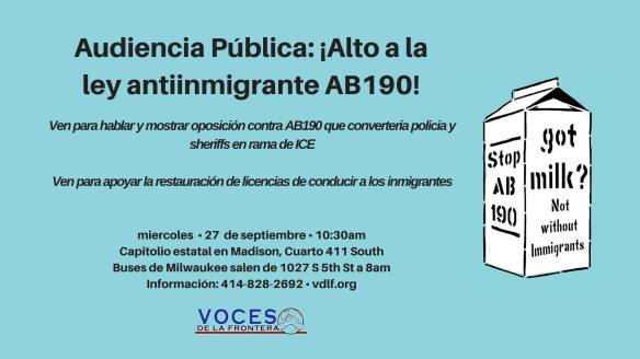 September 27 2017 Voces Madison