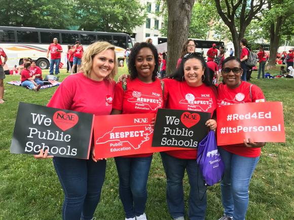 Teachers Raleigh NC May 16 2018