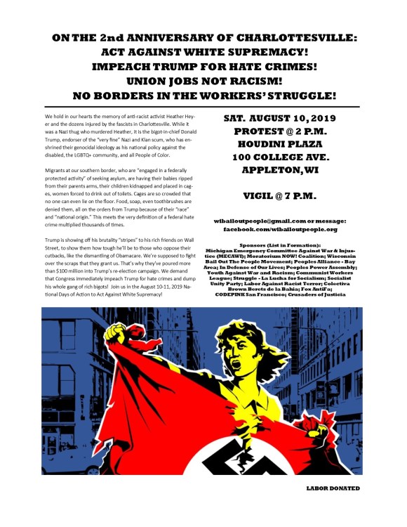 August 10 2019 Appleton WI