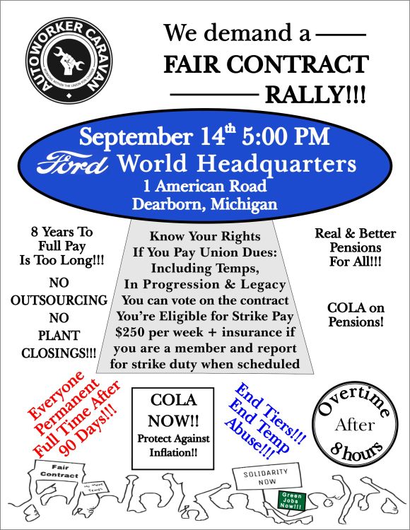 Ford Rally Flier 9-2019