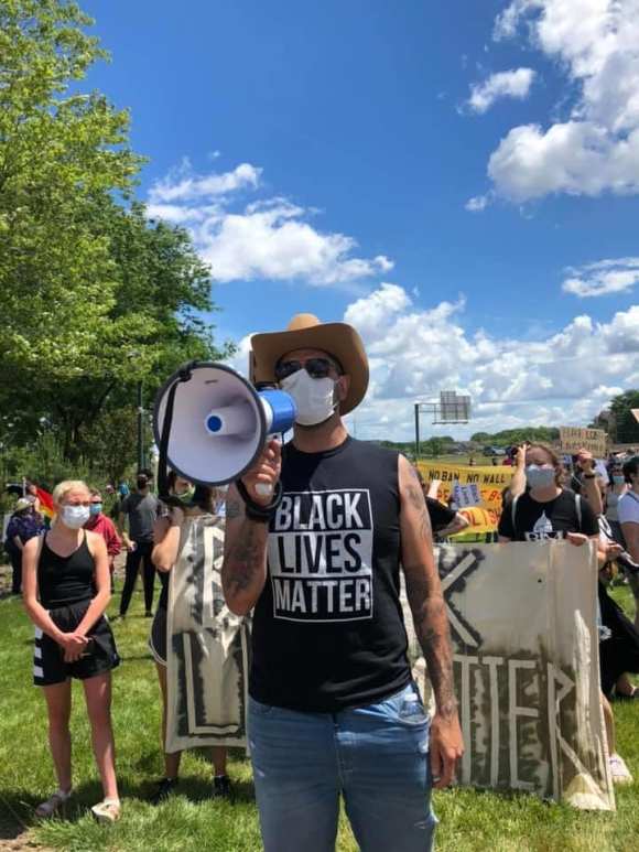 Pewaukee Pence Protest 6 23 20 BLM Crowd