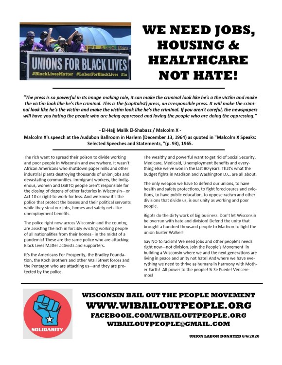 WI BOPM No Hate Info Flyer 8 6 2020